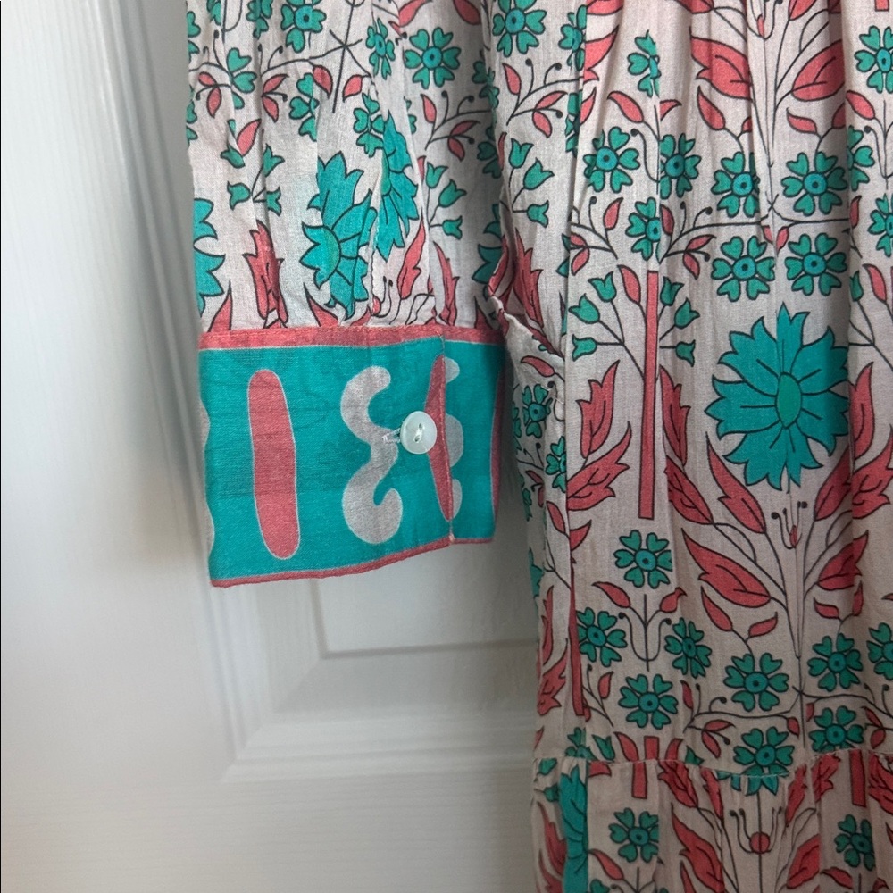 Marea By Liz Joy Flounce Shirt Dress Size S - Picture 12 of 12